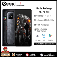 Nubia RedMagic 7S | RedMagic 7S Pro CN Version Gaming Phone World Premiere สมาร์ทโฟน 6.8นิ้ว Snapdragon 8+ Gen 1 Octa Core 64MP Camera 5000mAh 65W