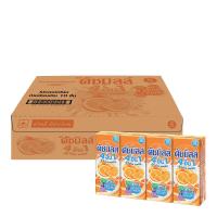 [ส่งฟรี!!!] ดัชมิลล์ นมเปรี้ยว ยูเอชที รสส้ม 180 มล. แพ็ค 48 กล่องDutchmill Orange 180 ml x 48