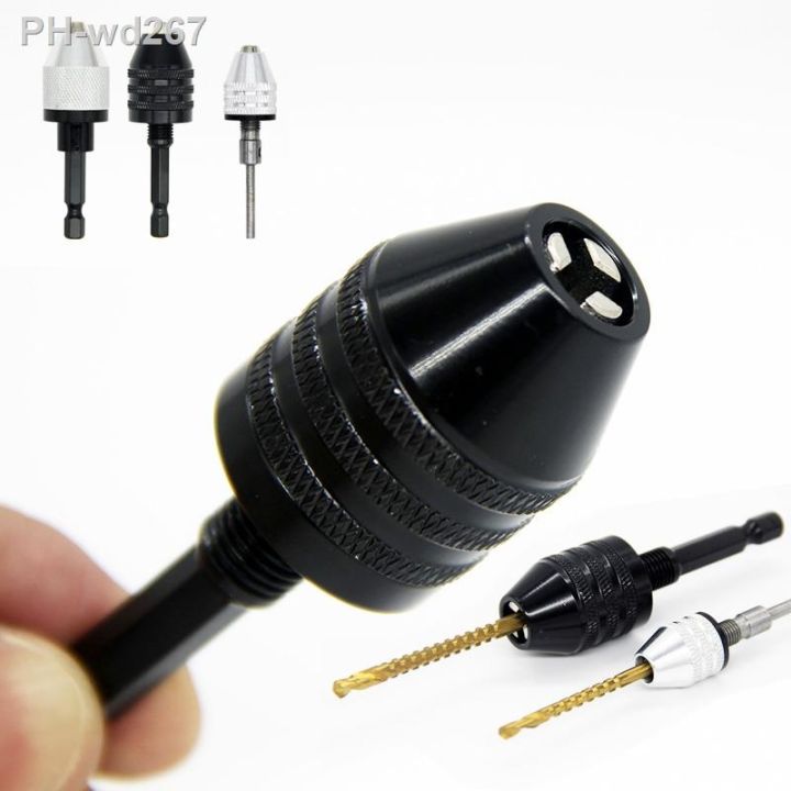 Drill Chuck Keyless Screwdriver Impact Driver Adaptor Electric Micro Motor Clamp Mini Chuck