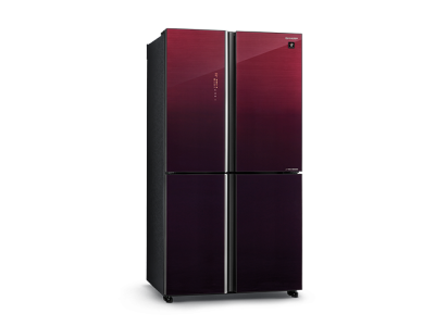SHARP ตู้เย็น 4 ประตู 20.2Q รุ่น SJ-FX57GP-BR