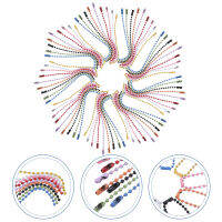 Boomss 100 ชิ้นต้นคริสต์มาสจี้โซ่ลูกโซ่ลูกปัดแท็กแขวนโซ่แท็กโซ่ลูกโซ่