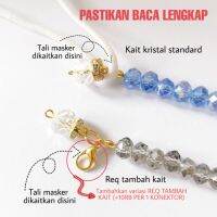 Crystal BASIC hijab Connector Multifunctional Elastic tasbih