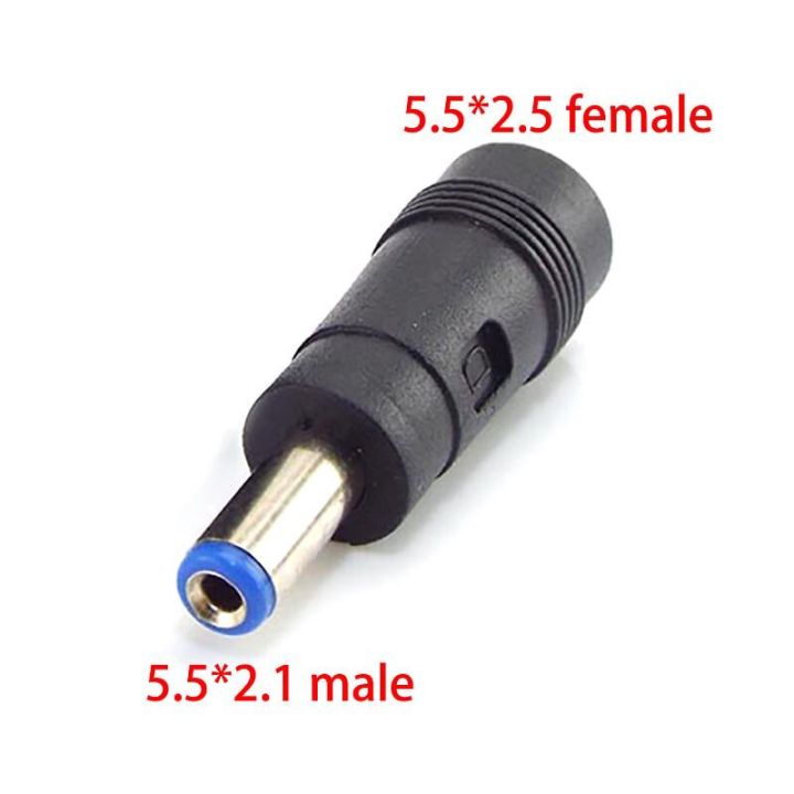 5-5x-2-1mm-female-to-5-5x-2-1-2-5mm-3-5mm-dc-power-jack-female-male-plug-adapter-connectors-5525-5521-3-5x1-35mm-tips-adaptor-wires-leads-adapters