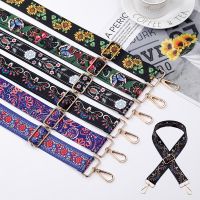 【CC】ஐ♠◊  Ethnic Printing Handbags Wide 3.8cm Adjustable Crossbody Shoulder Accessories