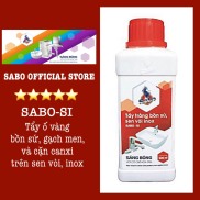 Chất tẩy rửa đa năng SABO-SI, Tẩy trắng bồn cầu, gạch men