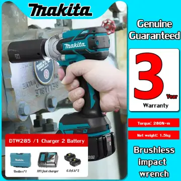 Makita dtw285 online battery