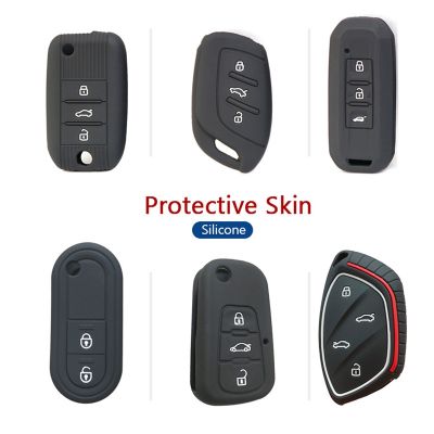 dvvbgfrdt Car Products Key Coat Cover for MG RX5 MG3 MG5 MG6 MG7 GT GS Remote keyless Silicone Protect Skin Stickers Keychain Accessories