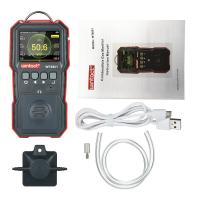 wintact High Precision Combustible Gas Meter Professional Portable Combustible Gas Detector with 120000 Data Logging LCD Display and Sound-light and Vibration Alarm