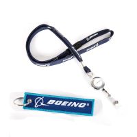 HOT★โบอิ้งสายการบิน Lanyard &amp; ที่สตาร์ทมอเตอร์ไซค์หัวเข็มขัดสลิงสำหรับซองเก็บใบขับขี่,Easy-Mount Buckle,พวงกุญแจพวงกุญแจกระเป๋า