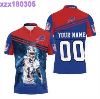 Buffalo Bills Great Player 2020 14 Stefon Diggs Nfl Personalized Polo 3d POLO T-shirt