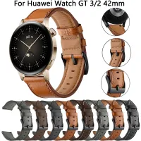 New 20mm Leather Band For Huawei Watch GT 3 2 42mm Sport Smart Wristband For Huawei GT2/GT3 Pro 43mm Magic 2 42mm Strap Bracelet Straps