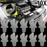 10x สำหรับ VW Polo Golf Jetta Corrado Passat Transporter Bonnet Hood Rod Stay สนับสนุน Prop คลิป357823397 Fastener Retainer ผู้ถือ