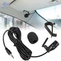 【Paul L】 MINI professionals CAR AUDIO Microphone 3.5MM JACK plug MIC MONO MINI WIRED External Microphone สำหรับ PC Auto Car DVD Radio ใหม่