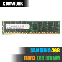 แรม SAMSUNG 4GB DDR3 ECC RDIMM REGISTERED REG SERVER RAM MEMORY  PC3 X58 X79 X99 C602 MAC PRO WORKSTATION DELL HP COMWORK