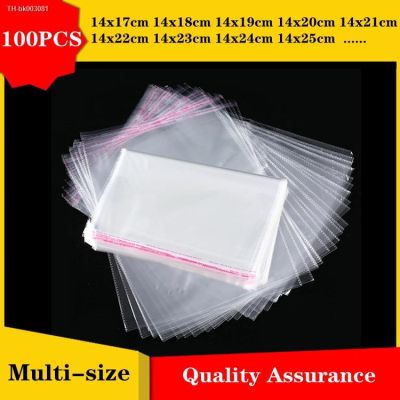 № Wholesale 100PC/Stransparent self-adhesive sealing OPP plastic bag 14x17-14x36cm toy candy gift jewelry packaging bag