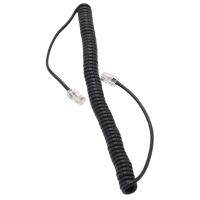 8pin Car Radio Microphone Cable Flexible Spring Line Audio Replacement Universal Sound Speaker Accessories For ICOM H133V