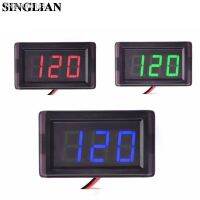 ❇ Waterproof Two-wire 0.56-inch DC5V-120V Electric Vehicle Digital Display Voltmeter LED 3bits Digital Tube Display Volt Meter