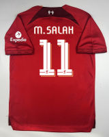 เสื้อบอล แฟนบอล ลิเว่อร์พูล Home เหย้า 2022-23  พร้อมเบอร์ชื่อ 11 M.SALAH แบบแชมเปี้ยนลีค