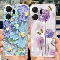 สำหรับ Honor เคส X7a LX2กรอบภาพวาดหลากสีสันนิ่มแบบบางเคสโทรศัพท์สำหรับ HonorX7a Honor X7a เคส6.75