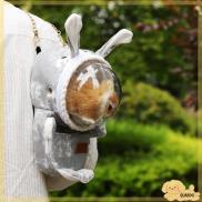 QUABOG Easy To Clean Convenient Hamster Carrier Multiple Pockets Wear