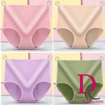 Plus Size Full Cotton Comfy Panties - Pack of 5 - Shop Plus Size Lingerie  at Lucky Doll Philippines