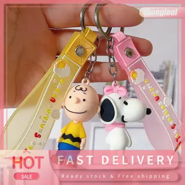 Snoopy Keychain Schoolbag Charm Silicone Bag Pendant Exquisite