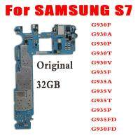 G935F-32GB G935F-32GB Placa-Mãe Original Para Galaxy S7, G930F, G930A, G930P, G930T, G930V, G930FD, S7 Borda, G935F, G935A, G935P, G935T, G935V, G935FD 2023ผลิตภัณฑ์ใหม่