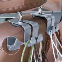 Car Headrest Hook Hidden Car Back Seat Hook Seat Hanger Multifunction Handbags Purses Coats Hooks Hanger Holder Universal