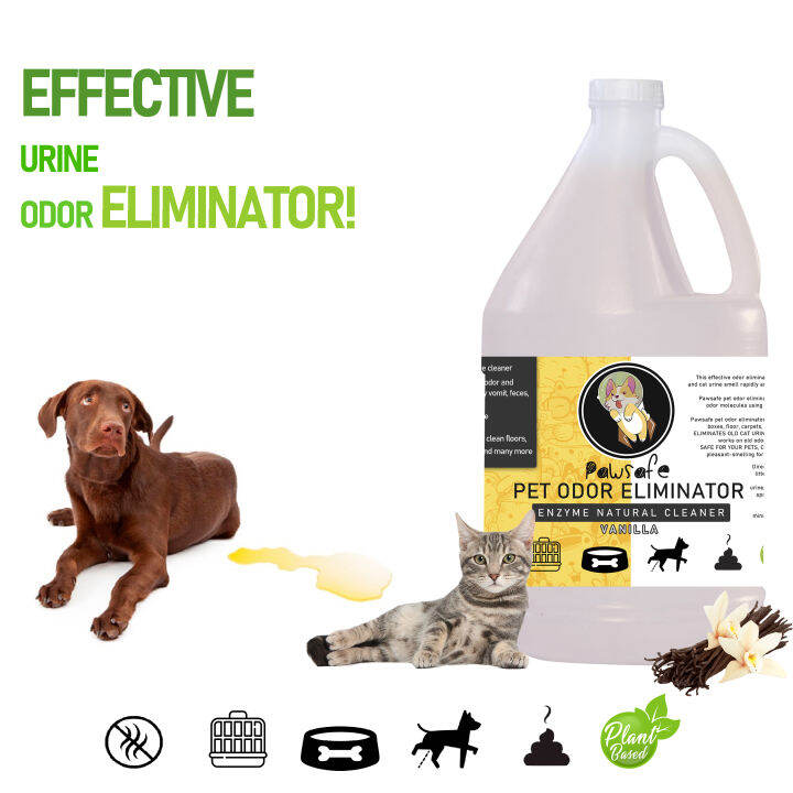 1G Vanilla Pawsafe Enzyme Odor Eliminator, poop and pee odor eliminator