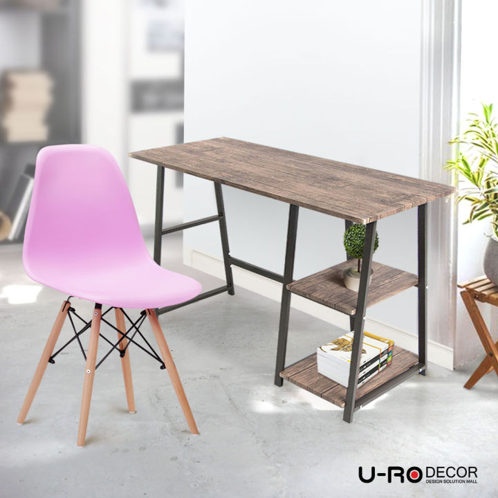 u-ro-decor-ชุดโต๊ะอเนกประสงค์-รุ่น-lasvegas-ลาสเวกัส-สีแอนทิคโอ๊ค-acron-k-แอครอน-เค-เก้าอี้ดีไซน์สไตล์โมเดิร์น-โต๊ะ-โต๊ะทำงาน-ชุดโต๊ะทำงาน-โต๊ะคอมฯ-โต๊ะไม้-เก้าอี้-เก้าอี้นั่งรับประทานอาหาร-เก้าอี้ไม้
