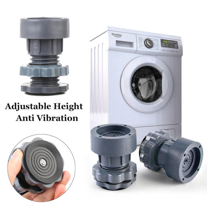 1/2pcs Adjustable Heighten Anti Vibration Pad Washing Machine Antislip