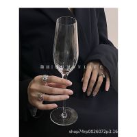 Champagne glass wine glass creative flute-shaped red wine glass sparkling wine glass white wine personality wine set glass