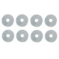 8PCS Spinning Mop Pads For Roborock Q Revo / P10 Robot Vacuum Cleaner, Enhanced Cleaning Effect