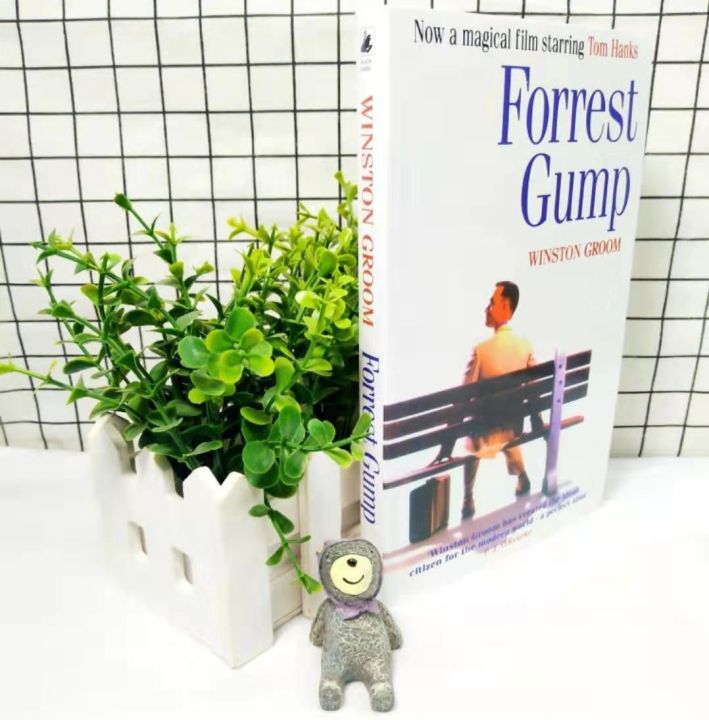 forrest-gumpภาษาอังกฤษรุ่นforrest-gumpคลาสสิกแรงบันดาลใจนวนิยายฟิล์มหนังสือต้นฉบับ