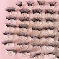 20Pcs ตุ๊กตา Lashes Plush ของเล่น Eyes ขนตาขนาด12-30มม. เฉพาะขนตา DIY Plush DIY ตุ๊กตาทำอุปกรณ์เสริม