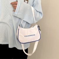 【Lanse store】Fashion Canvas Crossbody Bags for Women 2022 Korean Small Shoulder Tote Bag Girl Student Cotton Cloth Mini Female Handbags Purse