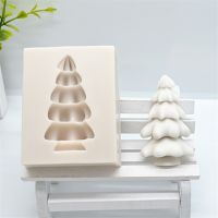 Luyou 3D Christmas Tree Silicone Resin Molds Pastry Fondant Mould Wedding Cake Decoration Tools Kitchen Baking Accessories FM006 Bread Cake  Cookie Ac