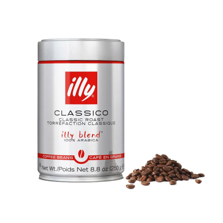 illy Coffee Classico Whole Espresso Bean Medium Roast 250g *Premium