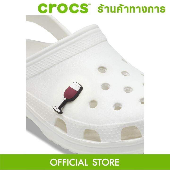 CROCS Jibbitz Wine Glass ตัวติดรองเท้า Lazada.co.th