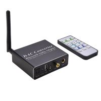 1 Set Bluetooth 5.0 Receiver Optical Coaxial Digital Audio to Analog Converter Digital DAC Decoder