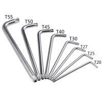 เครื่องมือประแจ T20 T25 T27 T30 T40 T45 T50 T55 Hex Torx Star L-รูปร่างพลัม Spanner อุปกรณ์จักรยานรถจักรยานยนต์ซ่อมเครื่องมือมือ