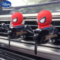 [AhQ ornaments] Spider Man การ์ตูนอะนิเมะตัวเลขรถเครื่องฟอกอากาศสดชื่นนักบินหมุนใบพัดกลิ่นหอมอากาศสดชื่นตกแต่งน้ำมันหอมระเหย