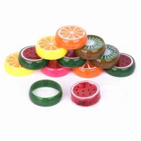4pcs Fruit Slime Toy Magnetic Polymer Clay Color Crystal Slime Mud Transparent Kids Toy Decompress Toys Parent-child toys