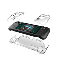 Xiao โปร่งใส PC Hard Case สำหรับ Steam Deck Host แยกคริสตัลป้องกันกรณี Gamepad สำหรับ Steamdeck เกมคอนโซล Shell