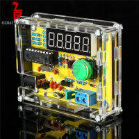 Diy Kits 1Hz-50Mhz คริสตัลออสซิลเลเตอร์เคาน์เตอร์วัดความถี่เคสมิเตอร์ใหม่