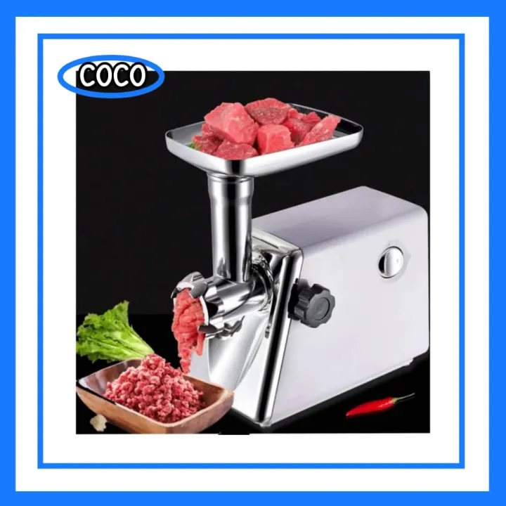 Multi function electric meat grinder sausage maker and mincer model