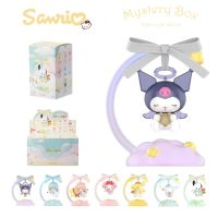 【LZ】♗  Minha Melodia Kuromi Cinnamonroll Original Sanrio Mistério Série Anjo Luz Da Noite Mini Figura Surpresa Blind Box Presentes Úteis