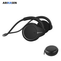 Over Ear Wireless Headphones Behind The Head Soft Wrap Around Headphones with Microphone Foldable Comfortable Bluetooth Earphone