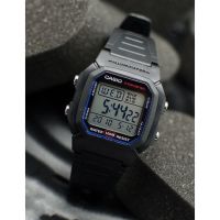 นาฬิกา Casio รุ่น W-800H-1A  นาฬิกาข้อมือสำหรับผู้ชาย สายเรซิ่นสีดำ -ของแท้ 100% รับประกันสินค้า1 ปีเต็ม
