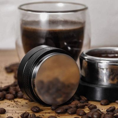 58mm Coffee Distributor &amp; Tamper, Silicone Coffee Tamper mat, Espresso Tamper mat Dual Head Coffee Leveler